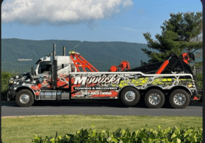 Minnicks Towing & Recovery tow service company in Charles Town, West Virginia offering 24 hour towing near me