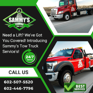 Sammy's Towing tow service company in , offering 24 hour towing near me