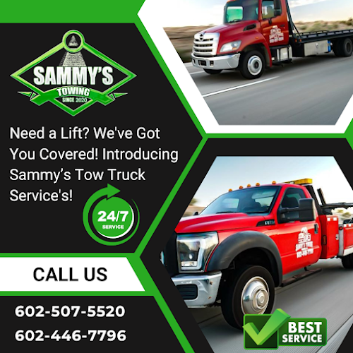 Sammy’s Towing Tow Service in Yavapai, Arizona Sammy’s Towing Tow Service in Yavapai, Arizona