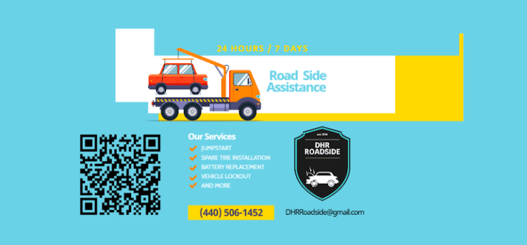 DHR Roadside Assistance Tow Service in Orange Township, Ohio