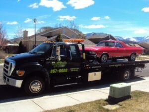 Mountain Towing & Recovery tow service company in Cedar City, Utah offering 24 hour towing near me