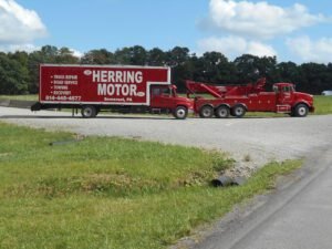 Herring Motor and Herring Truck Parts tow service company in Somerset, Pennsylvania offering 24 hour towing near me