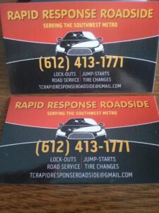 RAPID RESPONSE ROADSIDE - Minneapolis tow service company in , offering 24 hour towing near me