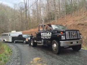 Doyle's Garage & Wrecker Services tow service company in Waynesville, North Carolina offering 24 hour towing near me