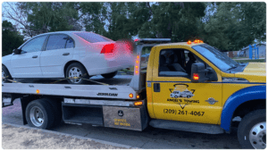 Angel's Towing tow service company in Merced, California offering 24 hour towing near me