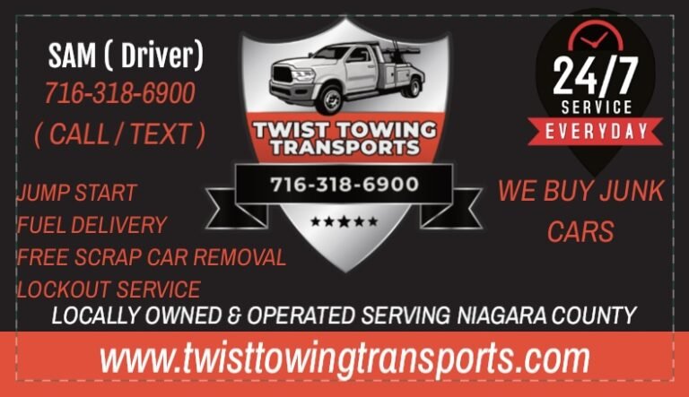 TWIST TOWING TRANSPORTS Tow Service in Local, US