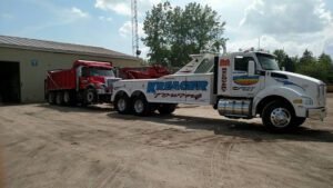 Kreager Towing tow service company in Midland, Michigan offering 24 hour towing near me