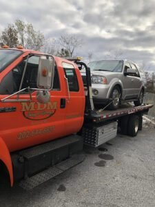 MDM Towing & Recovery tow service company in Hillcrest Heights, Maryland offering 24 hour towing near me