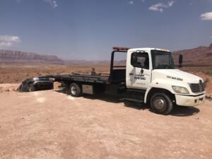 Canyon Towing & Automotive LLC tow service company in Page, Arizona offering 24 hour towing near me