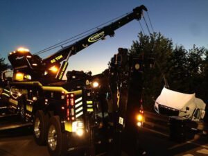 Interstate Towing, Inc. Yard 5 tow service company in Westfield, Massachusetts offering 24 hour towing near me