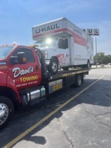 Dave's Towing, Inc. tow service company in Lake Station, Indiana offering 24 hour towing near me