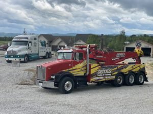 Genoe's Towing & Recovery wrecker service tow service company in Whitley City, Kentucky offering 24 hour towing near me