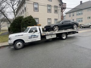 Paul’s Auto Truck Service tow service company in Rowley, Massachusetts offering 24 hour towing near me