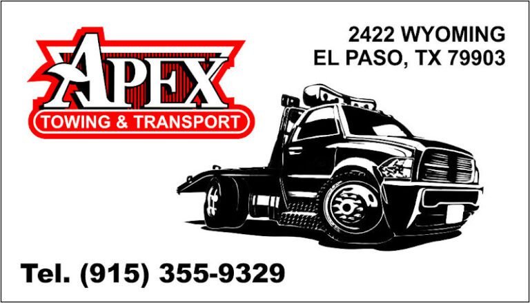 APEX Towing & Transport Tow Service in El Paso, Texas