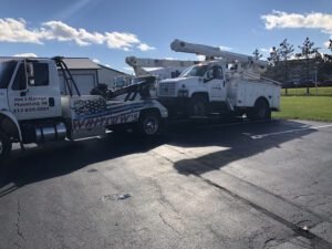 Joe's Garage & Whitlows Towing tow service company in Indianapolis, Indiana offering 24 hour towing near me