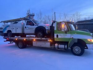 Ron's Service & Towing tow service company in Fairbanks, Alaska offering 24 hour towing near me