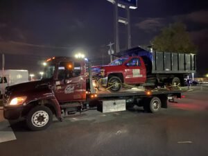 QuickSilver Auto Towing Recovery Service and Roadside Assistance tow service company in Chester, Pennsylvania offering 24 hour towing near me