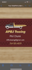 APBJ Towing tow service company in , offering 24 hour towing near me