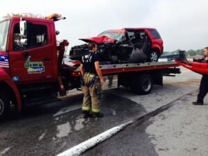 Jim's Service tow service company in Churchville, New York offering 24 hour towing near me
