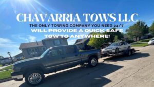 Chavarria Tows llc tow service company in , offering 24 hour towing near me