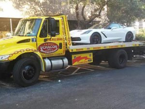 Chacon Towing & Roadside Assistance tow service company in San Antonio, Texas offering 24 hour towing near me