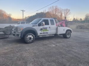 Tazz towing tow service company in Madison, North Carolina offering 24 hour towing near me