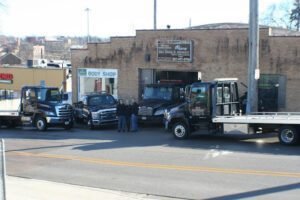 Jim's Towing & Automotive tow service company in Elgin, Illinois offering 24 hour towing near me