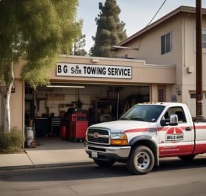 B G & Son Towing Service Stockton CA tow service company in Stockton, California offering 24 hour towing near me