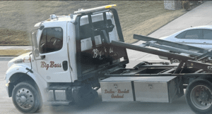 Big Bass Towing tow service company in McKinney, Texas offering 24 hour towing near me