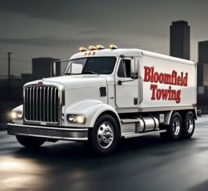 Bloomfield Towing tow service company in Bucyrus, Ohio offering 24 hour towing near me