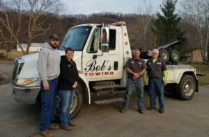 Bob's Towing & Repair tow service company in Prairie du Chien, Wisconsin offering 24 hour towing near me
