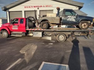 A towing service tow service company in Xenia, Ohio offering 24 hour towing near me