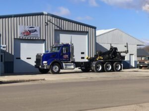 TrackSide Services & Repair tow service company in Alvord, Iowa offering 24 hour towing near me
