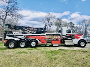 Morgan's Towing Service Inc tow service company in Butner, North Carolina offering 24 hour towing near me