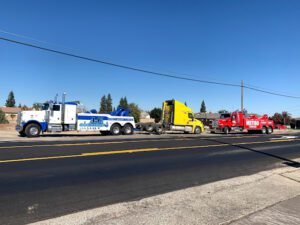 AJs Towing tow service company in Rancho Cordova, California offering 24 hour towing near me