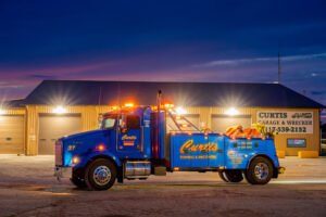 Curtis Garage & Wrecker tow service company in Stilesville, Indiana offering 24 hour towing near me