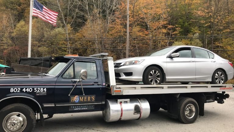 Homers Transport, LLC Tow Service in Bennington, Vermont