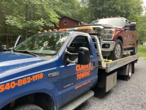 Clark's Towing & Recovery tow service company in Clifton Forge, Virginia offering 24 hour towing near me