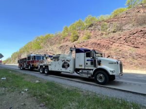 D & B Towing and Truck Service tow service company in Hazle Township, Pennsylvania offering 24 hour towing near me