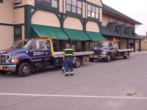 Derrigo's Service Center Inc. tow service company in Mannsville, New York offering 24 hour towing near me