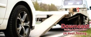 Downeast Towing & Automotive tow service company in , offering 24 hour towing near me