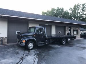 Killingly Service Center tow service company in Dayville, Connecticut offering 24 hour towing near me