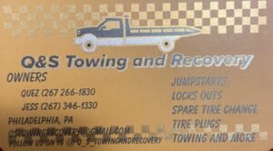 Q&S Towing and Recovery LLC tow service company in , offering 24 hour towing near me