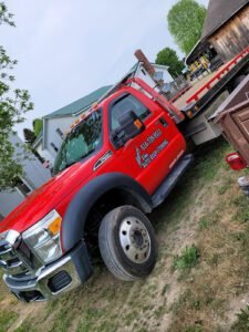 Ayers & Sons Autobody and Towing tow service company in Wattsburg, Pennsylvania offering 24 hour towing near me