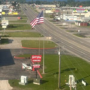 Georgies Towing & Wrecker Service tow service company in Alpena, Michigan offering 24 hour towing near me