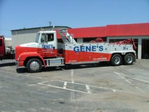 Gene's Tire & Wrecker Inc. tow service company in Jackson, Tennessee offering 24 hour towing near me