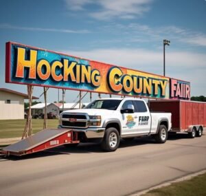 Hocking County Fair Board tow service company in Logan, Ohio offering 24 hour towing near me