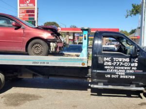 IMC TOWING INC tow service company in Cleveland, Ohio offering 24 hour towing near me