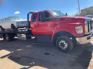 Pinkies Towing, LLC tow service company in Santa Fe, New Mexico offering 24 hour towing near me