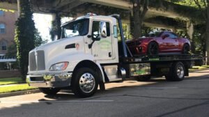 Columbus Towing & Recovery tow service company in Columbus, Indiana offering 24 hour towing near me